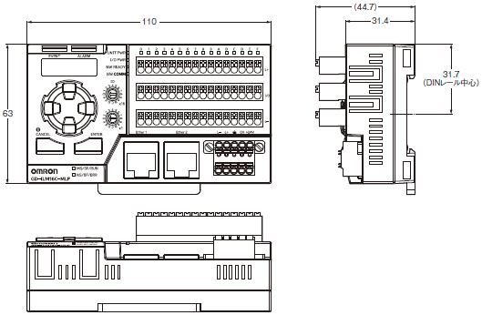 GD シリーズ 外形寸法 2 