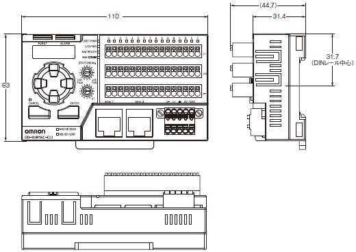 GD シリーズ 外形寸法 4 