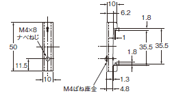 S8NR-S / S8R-BB 外形寸法 8 