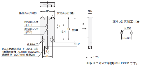 E3T 外形寸法 8 
