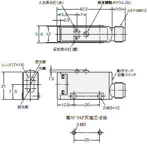 E3S-A 外形寸法 39 