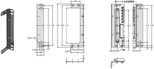 F3W-D 外形寸法 6 