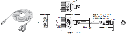 F3W-D 外形寸法 9 