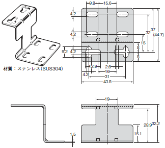 E39-L / -S / -R 外形寸法 13 