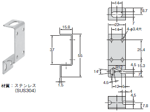 E39-L / -S / -R 外形寸法 33 