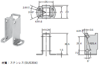 E39-L / -S / -R 外形寸法 35 