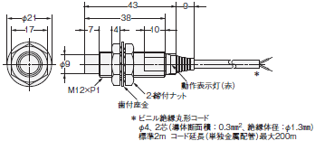 E2E 外形寸法 43 