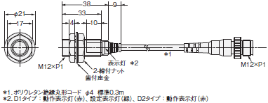 E2E 外形寸法 12 