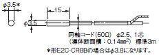 E2C, E2C-H 外形寸法 4 