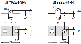 E2C, E2C-H 外形寸法 21 