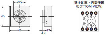 E2C, E2C-H 外形寸法 27 