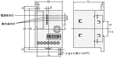 V700シリーズ 外形寸法 14 