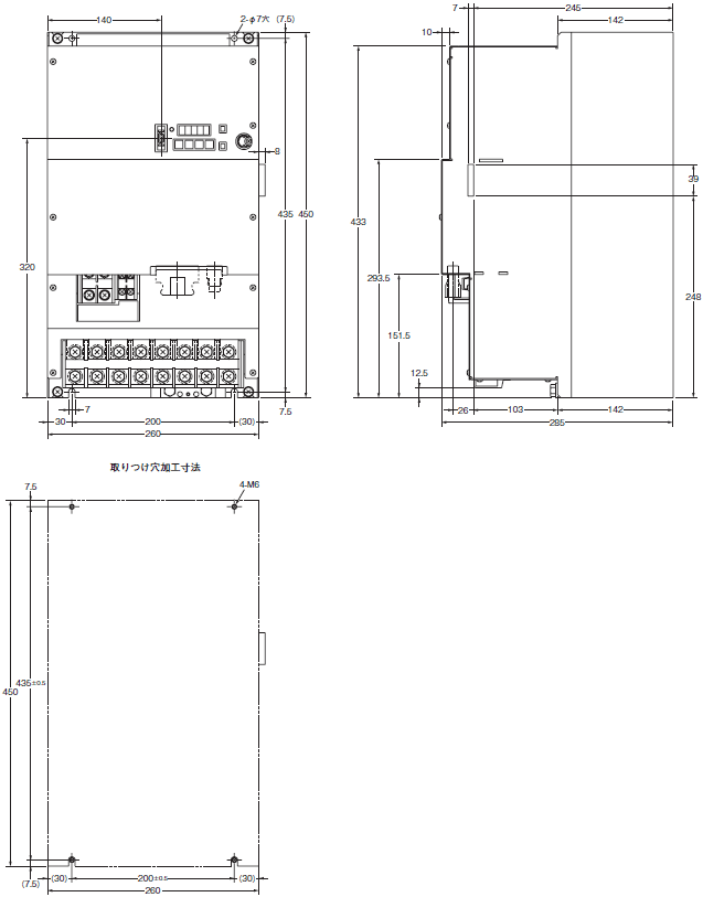 R88M-W, R88D-WT 外形寸法 10 