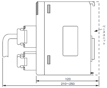 CS1W-MC□21-V1 外形寸法 7 