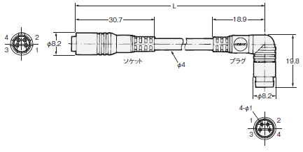 XS3 外形寸法 16 