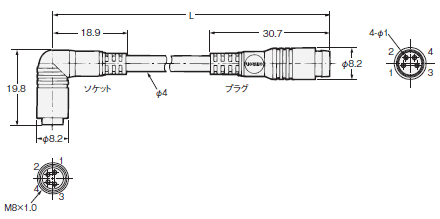 XS3 外形寸法 17 