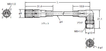 XS3 外形寸法 5 