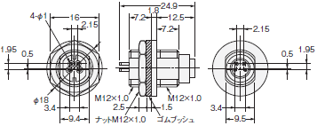 XS3 外形寸法 61 