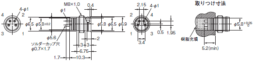 XS3 外形寸法 70 