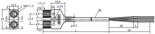 XS3 外形寸法 78 