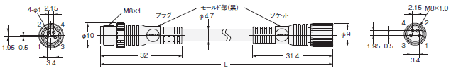 XS3 外形寸法 9 