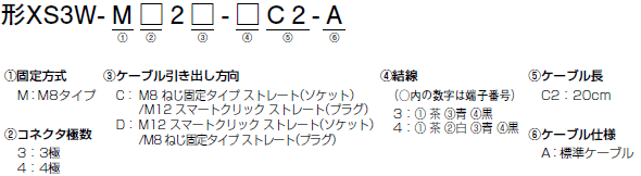 XS3 形式/種類 10 