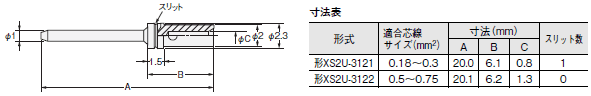 XS2 外形寸法 23 