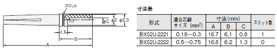 XS2 外形寸法 27 