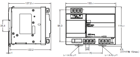 S8VS 外形寸法 13 