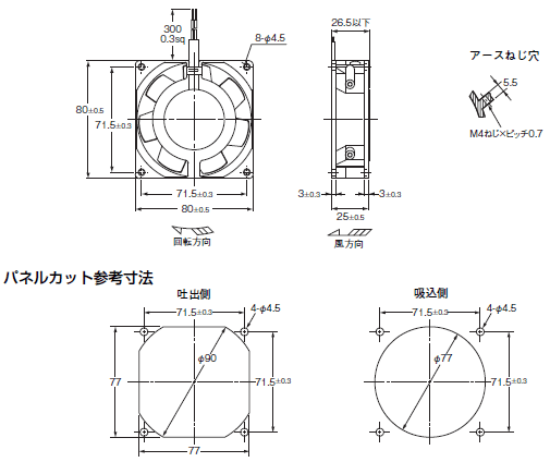 R87F / R87T 外形寸法 6 