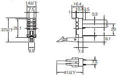 P2RFZ / P2RF, P2R, P7TF, PYFZ / PYF, PTFZ / PTF, PYD, PT, P7LF, PF, P2CF, PFA, P3G / P3GA, PL 外形寸法 11 