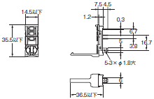 P2RFZ / P2RF, P2R, P7TF, PYFZ / PYF, PTFZ / PTF, PYD, PT, P7LF, PF, P2CF, PFA, P3G / P3GA, PL 外形寸法 12 
