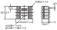 P2RFZ / P2RF, P2R, P7TF, PYFZ / PYF, PTFZ / PTF, PYD, PT, P7LF, PF, P2CF, PFA, P3G / P3GA, PL 外形寸法 21 