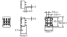 P2RFZ / P2RF, P2R, P7TF, PYFZ / PYF, PTFZ / PTF, PYD, PT, P7LF, PF, P2CF, PFA, P3G / P3GA, PL 外形寸法 44 