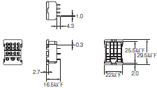P2RFZ / P2RF, P2R, P7TF, PYFZ / PYF, PTFZ / PTF, PYD, PT, P7LF, PF, P2CF, PFA, P3G / P3GA, PL 外形寸法 47 