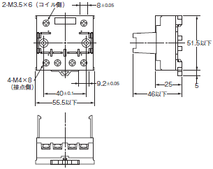 P2RFZ / P2RF, P2R, P7TF, PYFZ / PYF, PTFZ / PTF, PYD, PT, P7LF, PF, P2CF, PFA, P3G / P3GA, PL 外形寸法 68 