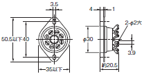 P2RFZ / P2RF, P2R, P7TF, PYFZ / PYF, PTFZ / PTF, PYD, PT, P7LF, PF, P2CF, PFA, P3G / P3GA, PL 外形寸法 92 