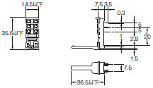 P2RFZ / P2RF, P2R, P7TF, PYFZ / PYF, PTFZ / PTF, PYD, PT, P7LF, PF, P2CF, PFA, P3G / P3GA, PL 外形寸法 9 