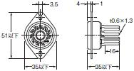 P2RFZ / P2RF, P2R, P7TF, PYFZ / PYF, PTFZ / PTF, PYD, PT, P7LF, PF, P2CF, PFA, P3G / P3GA, PL 外形寸法 96 