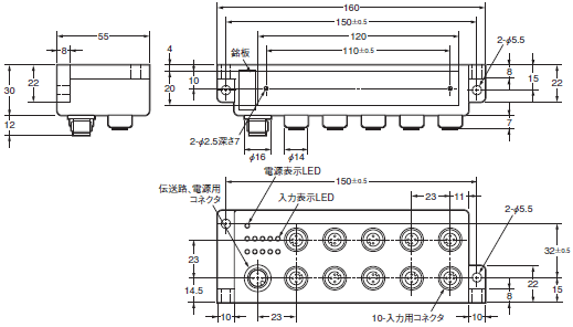 B7A 外形寸法 24 