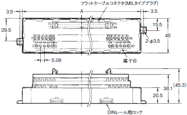 XW2B(スタンダードタイプ) 外形寸法 2 