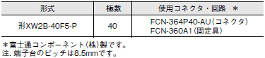 XW2B(スタンダードタイプ) 外形寸法 22 