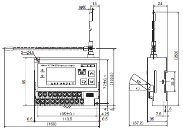 WT21 外形寸法 1 