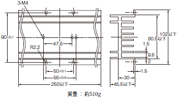 G3NA 外形寸法 17 