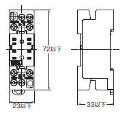 G3F / G3FD 外形寸法 4 