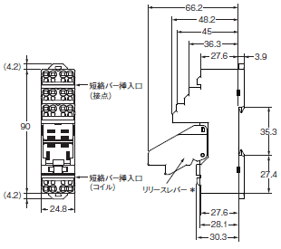 G3H / G3HD 外形寸法 3 