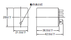 G9H 外形寸法 1 
