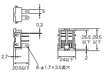G9H 外形寸法 8 