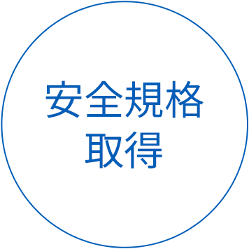 安全規格取得