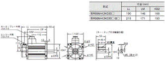 R88M-K, R88D-KN□-ECT 外形寸法 40 